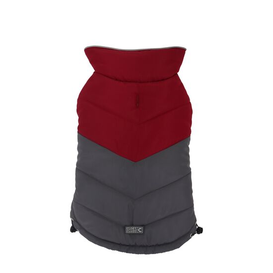 Wrap r&eacute;versible d'hiver pour chien rouge, P Image NaN