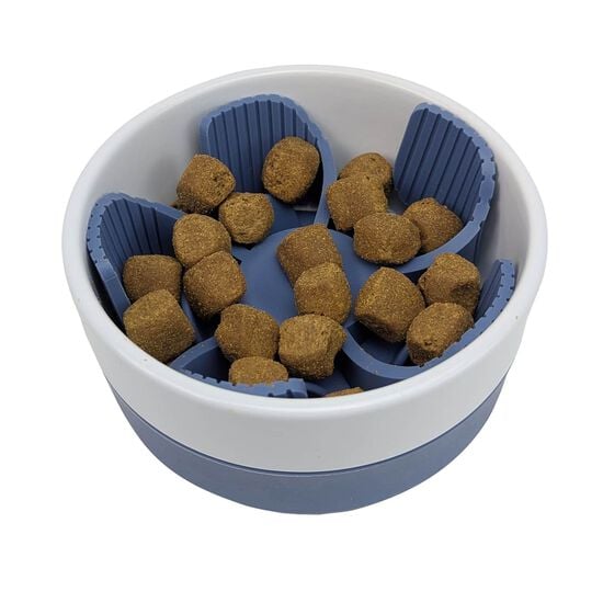 Silicone Slow Feeder Insert, Coronet Blue Image NaN