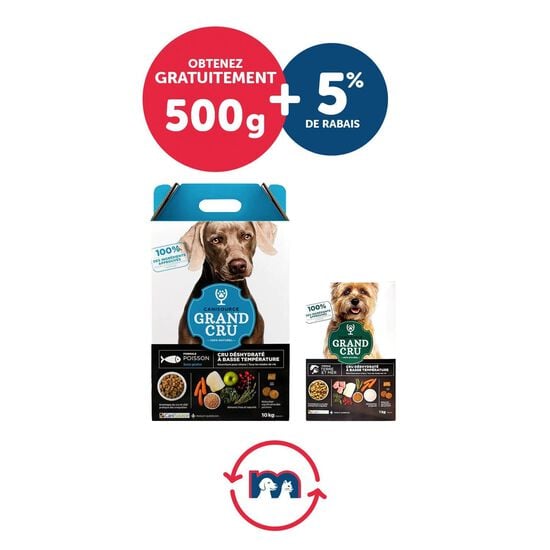 Forfait CaniSource Grand Cru Formule sans grains au poisson Image NaN