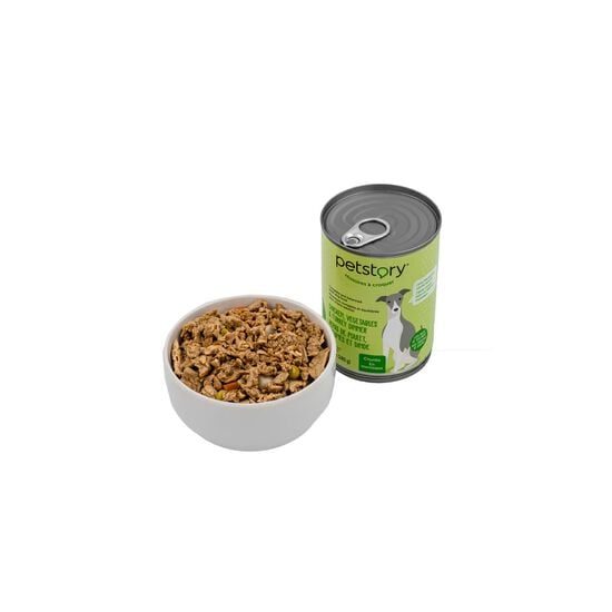 Chicken, Vegetables and Turkey Chunks, Wet Dog Food Image NaN