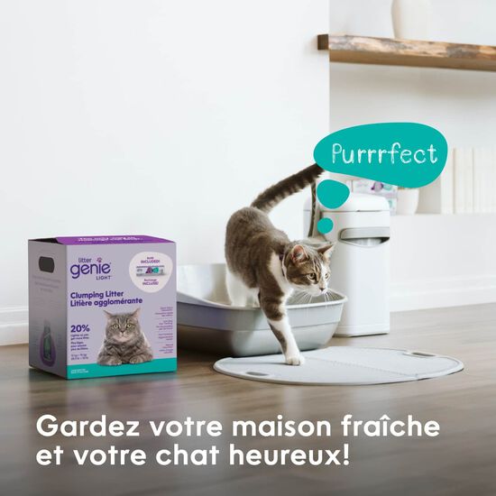 Liti&egrave;re agglom&eacute;rante avec recharge Easy Roll, 8 sacs Image NaN