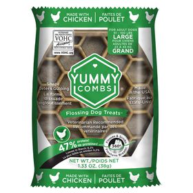 Real Chicken Flossing Dog Treats&trade; Individual Pack, Large