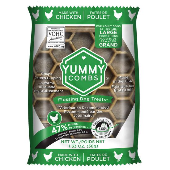 Real Chicken Flossing Dog Treats&trade; Individual Pack, Large Image NaN