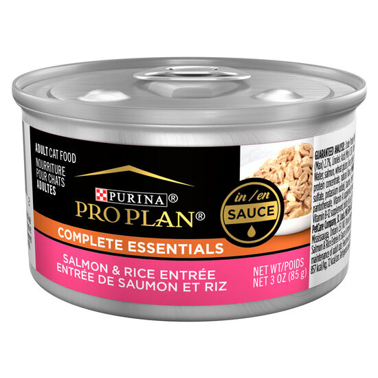 Complete Essentials Salmon and Rice Entrée in Sauce for Cats, 85 g Image NaN