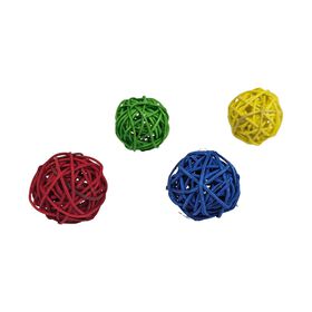 Balle en osier pour chats