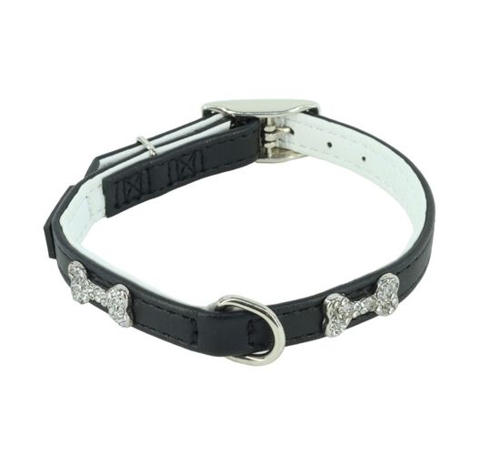 Collier Posh B'Dazzled Bone pour chiens Image NaN