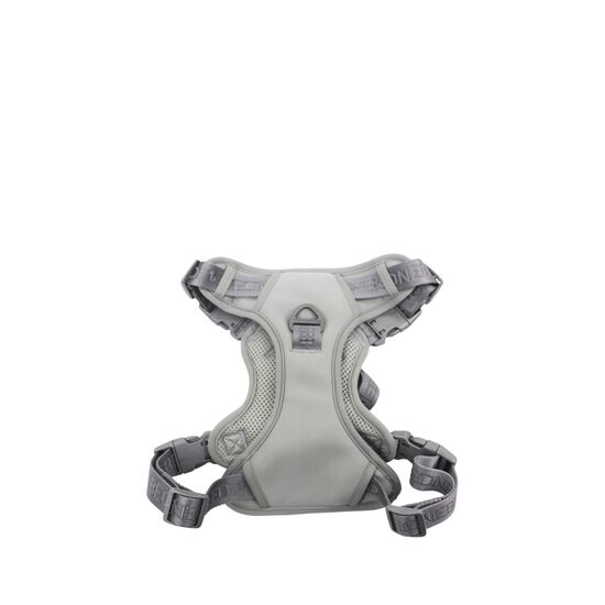 Harnais embossé pour chiens, gris Image NaN