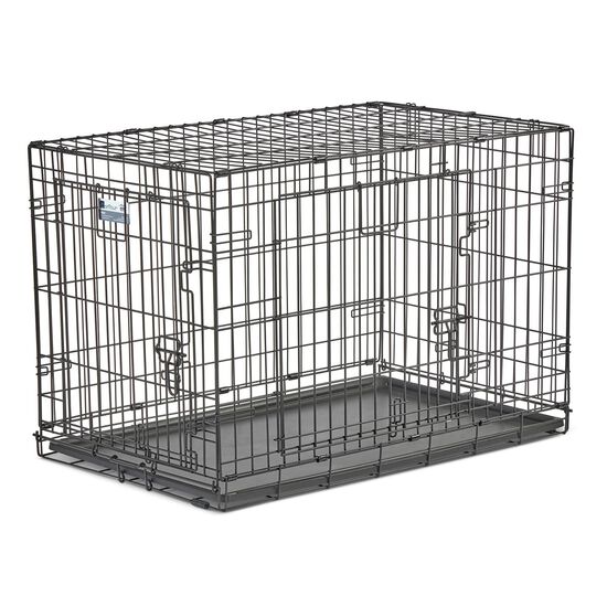 Two Door Folding Crate for Dogs Image 2.0