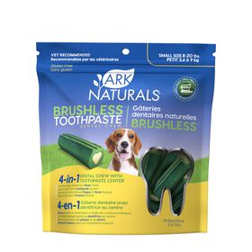 Brushless Toothpaste dental treats, small