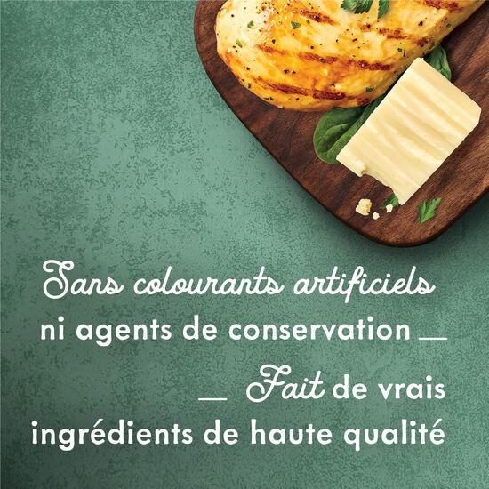 Blanc de poulet florentine en pâté Image NaN