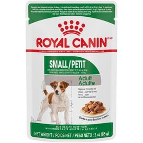 Size Health Nutrition™ Small Adult Chunks in Gravy Pouch Dog Food