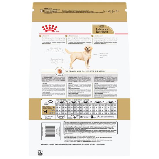 Nourriture s&egrave;che pour chiens adultes de race Labrador Retriever Image NaN
