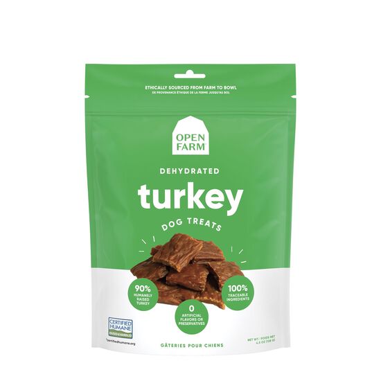 Dehydrated Turkey Dog Treats, 128 g Image NaN