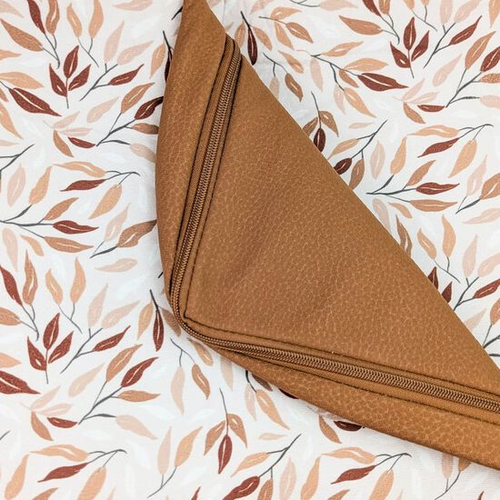 Housse r&eacute;versible pour coussin lit c&eacute;leste et diamant Image NaN