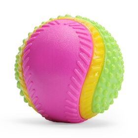 Multi-sensory colored ball for dogs