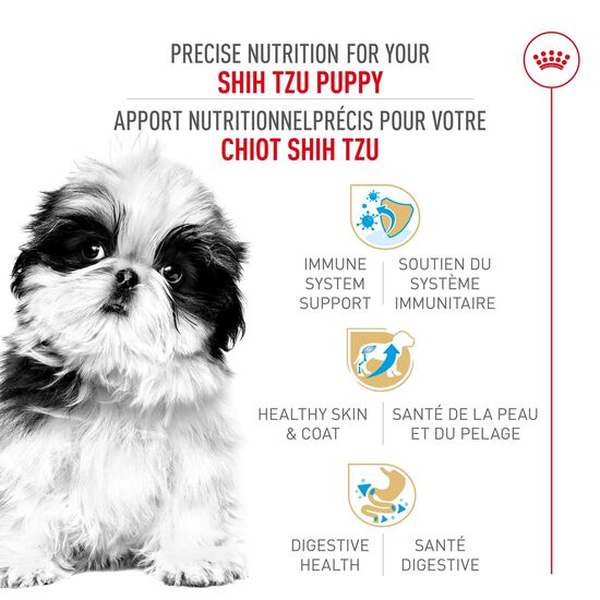 Breed Health Nutrition&reg; Shih Tzu Puppy Dry Dog Food, 1.1 kg Image 10.0