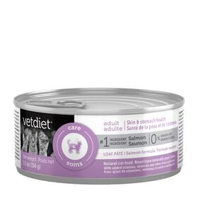 Skin and stomach health wet food for adult cat