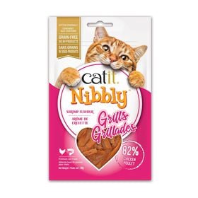 Nibbly Grills Cat Treats, Chicken & Shrimp