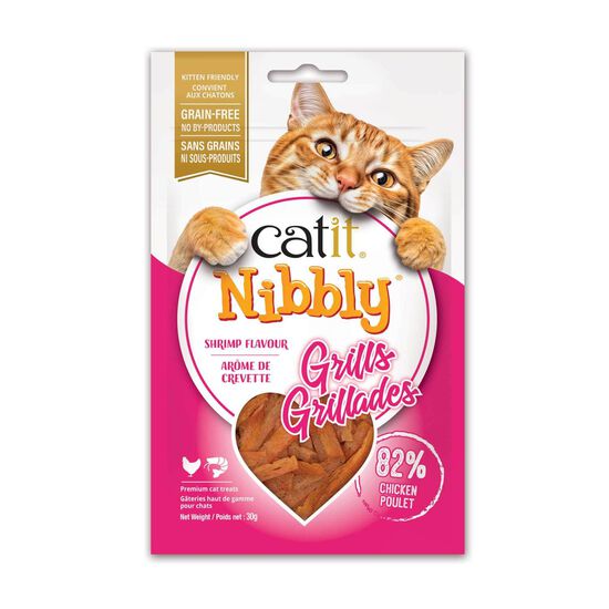 Nibbly Grills Cat Treats, Chicken & Shrimp Image NaN