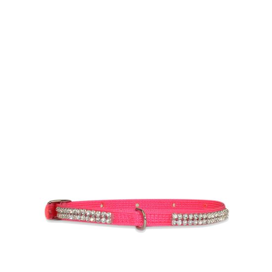 Rhinestone Collar for Tiny Dogs, pink Image NaN
