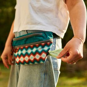 Pochette-ceinture pour g&acirc;teries, Camp estival
