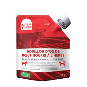 Grass-Fed Beef Bone Broth for Dogs & Cats