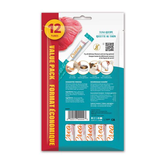 Creamy Lickable Cat Treats, tuna Image NaN