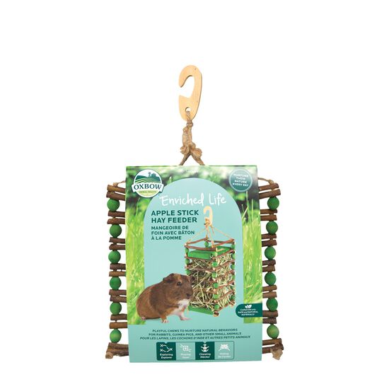 Apple Stick Hay Feeder for Rodents Image NaN