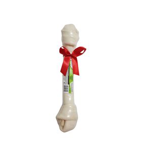 Christmas knotted bone for dogs, 35 cm