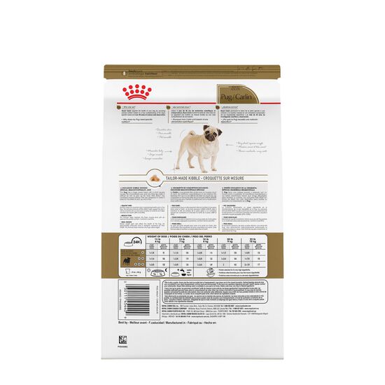 Nourriture sèche formule nutrition santé pour chiens adultes de race Carlin Image NaN