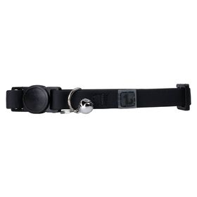 Silicone Collar for Cats, Black