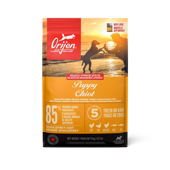 Chicken, Turkey and Wild-Caught Fish Dry Food for Puppies, 6 kg Image NaN
