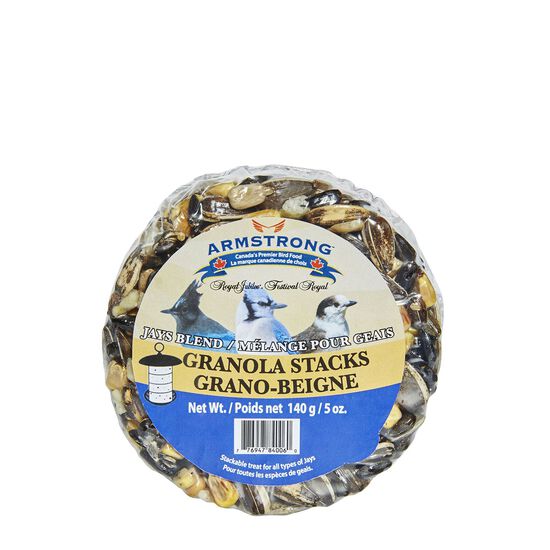 Royal Jubilee Jay blend's granola stacks Image NaN