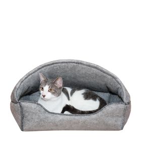 Amazin' Kitty Lounger Hooded Cat Bed