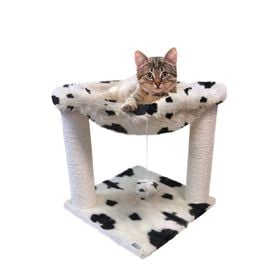 Aspen Hammock Style Cat Tree with Scratching Post