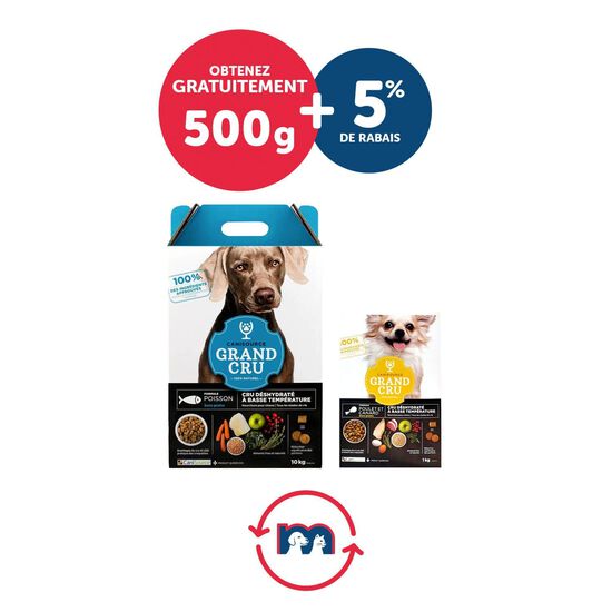 Forfait CaniSource Grand Cru Formule sans grains au poisson Image NaN