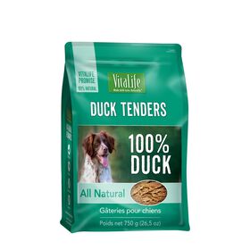 Duck tender treats for dogs