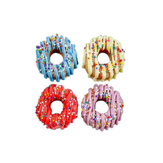 Beignes de confettis arros&eacute;s pour chiens, 2 unit&eacute;s Image NaN