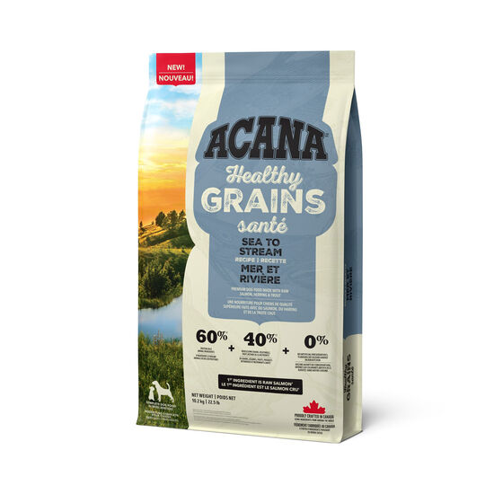 Nourriture sèche Grains santé recette mer et rivière pour chiens, 10,2 kg Image NaN