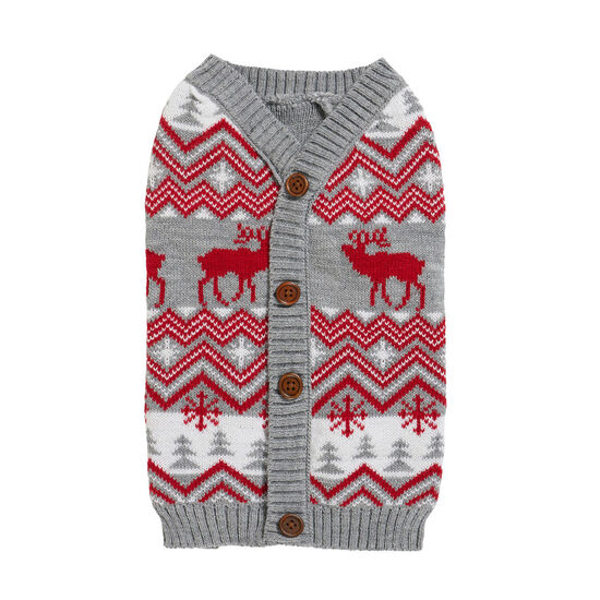 Cardigan with Fake Buttons for Dogs Image NaN