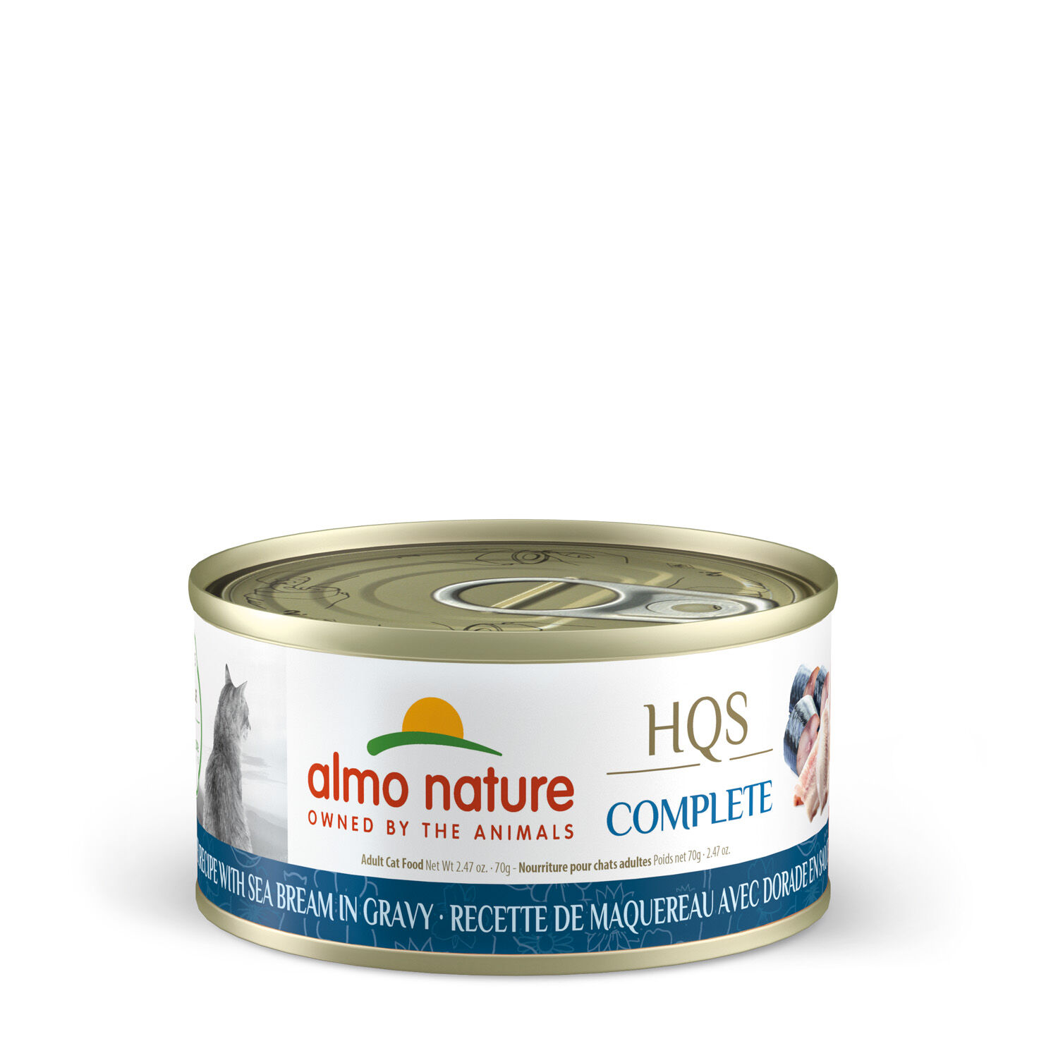 Mackerel and sea bream wet food for cats Almo Nature | Mondou