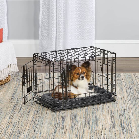 Cage pliante &agrave; deux portes pour chiens Image 3.0