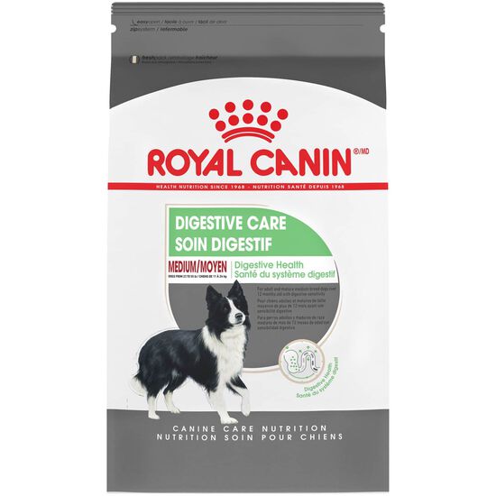 Nourriture formule nutrition soin digestif pour chiens de taille moyenne Image NaN