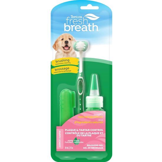 Fresh Breath Plaque and Tartar Control Kit for Puppies Image NaN