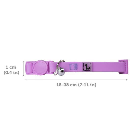 Silicone Collar for Cats, Orchid Image NaN