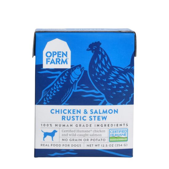 Chicken & Salmon Rustic Stew Wet Dog Food Image NaN