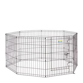 Exercise pen with door for dogs