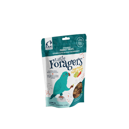 Little Foragers Parrot Veggie Nuggets Treats, 525 g Image NaN