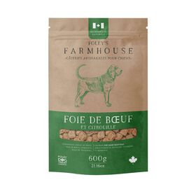 Farmhouse Beef Liver with Pumpkin Treats for Dogs, 600 g