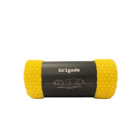 Jeté jacquard ultra-douce, jaune